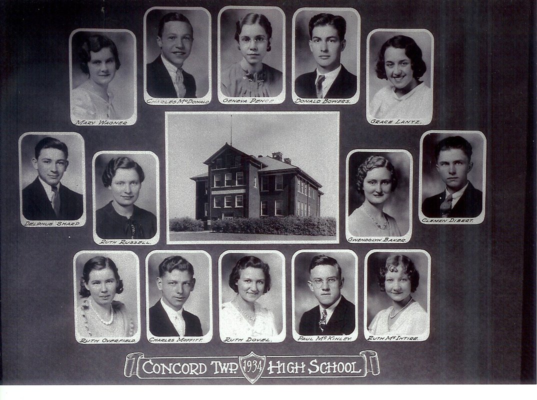 Concord Township High School Class of 1934