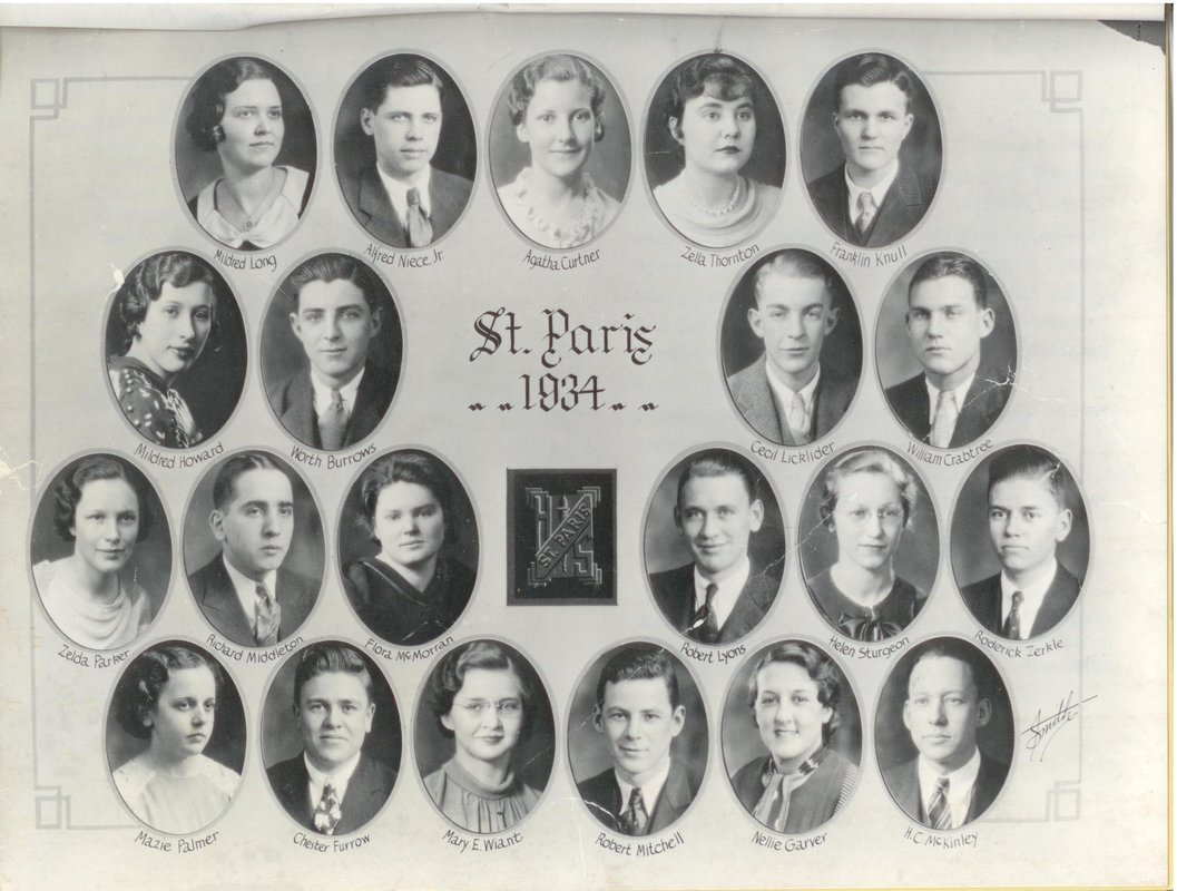 St. Paris High School Class of 1934