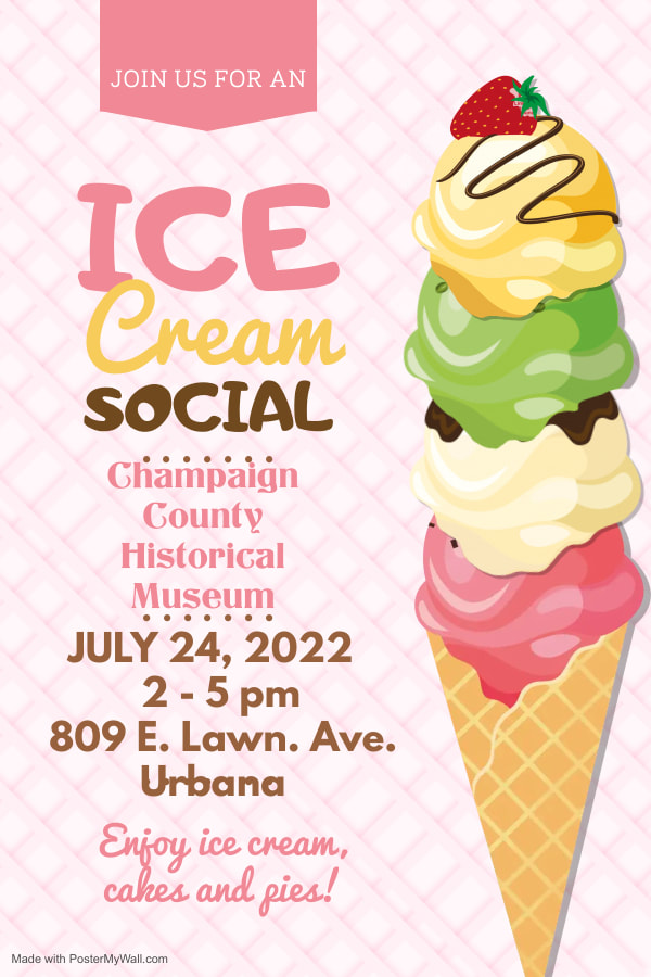 Champaign County Historical Society Ice Cream Social