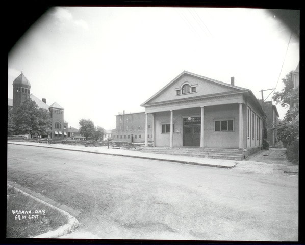 Urbana Public Library, circa 1932