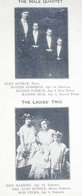 The Runkles Male Quartet and Ladies Trio